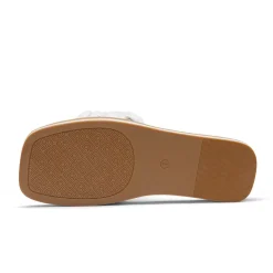 Open Toe Slide Flat Sandals