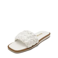 Open Toe Slide Flat Sandals