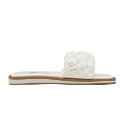 Open Toe Slide Flat Sandals