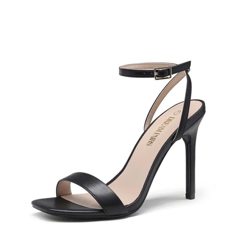 Open Toe Stiletto Sandals