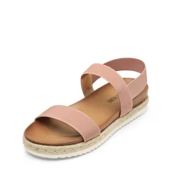 Open Toe Strap Espadrille Platform Sandals