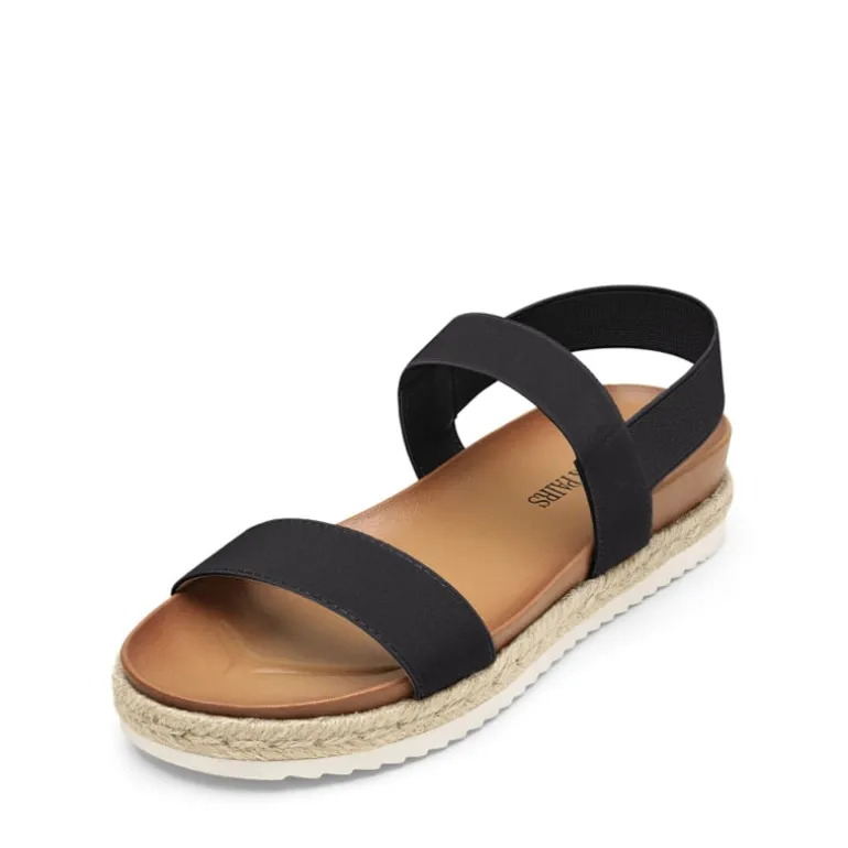 Open Toe Strap Espadrille Platform Sandals