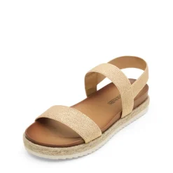 Open Toe Strap Espadrille Platform Sandals