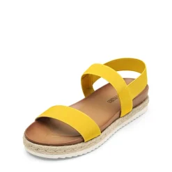 Open Toe Strap Espadrille Platform Sandals