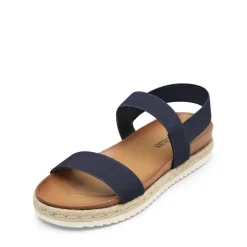 Open Toe Strap Espadrille Platform Sandals