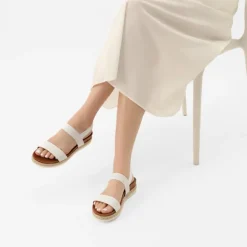 Open Toe Strap Espadrille Platform Sandals