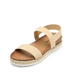 Open Toe Strap Espadrille Platform Sandals