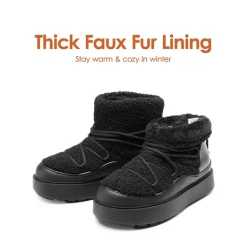Outdoor Faux Fur Snow boots