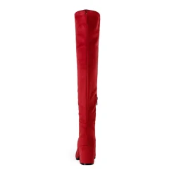Over the knee Block Heel Boots