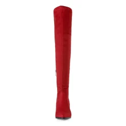 Over the knee Block Heel Boots
