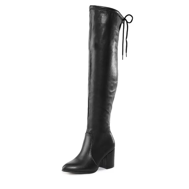 Over the knee Block Heel Boots