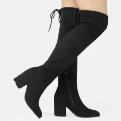 Over the knee Block Heel Boots