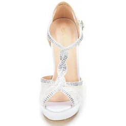 Peep Toe High Heel Platform Sandals