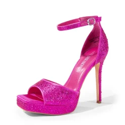 Peep Toe Stiletto Heel Sandals