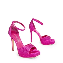 Peep Toe Stiletto Heel Sandals