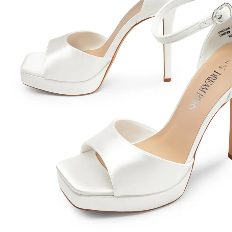 Peep Toe Stiletto Heel Sandals