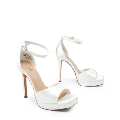 Peep Toe Stiletto Heel Sandals