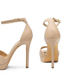 Peep Toe Stiletto Heel Sandals