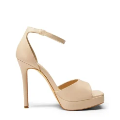 Peep Toe Stiletto Heel Sandals