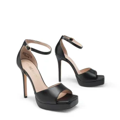 Peep Toe Stiletto Heel Sandals