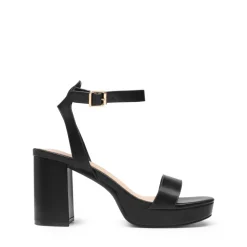 Platform Ankle Strap Chunky Heel Sandals