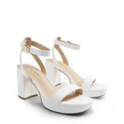 Platform Ankle Strap Chunky Heel Sandals