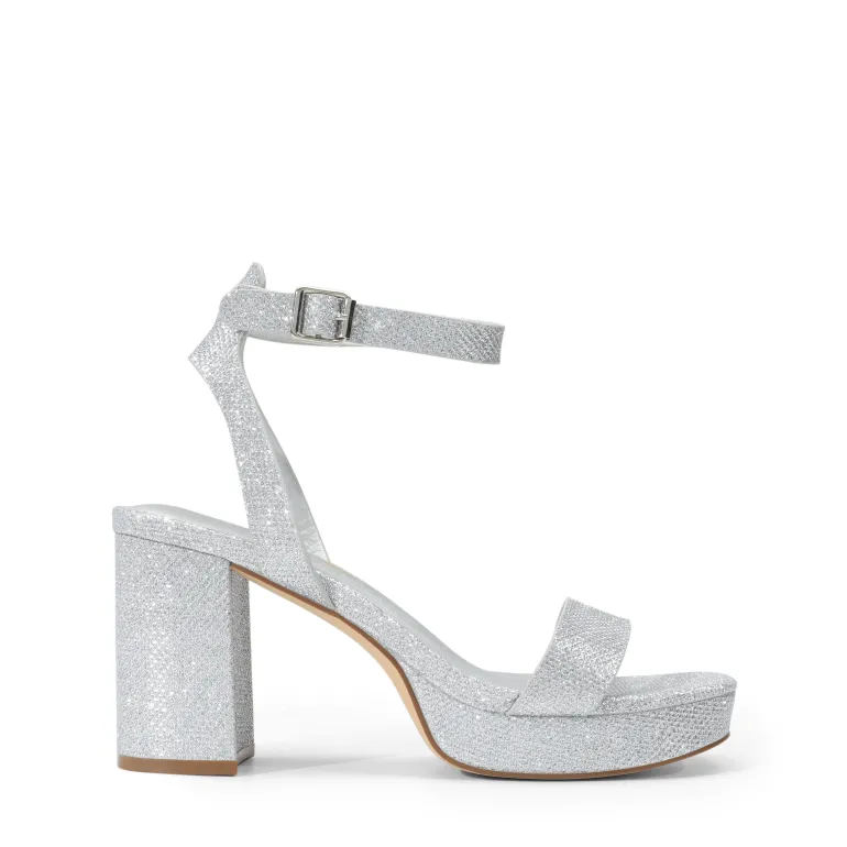 Platform Ankle Strap Chunky Heel Sandals