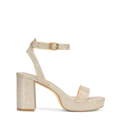 Platform Ankle Strap Chunky Heel Sandals