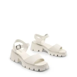 Platform Ankle Strap Chunky Heel Sandals