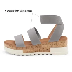 Platform Ankle Strap Sandals