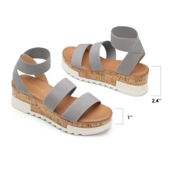 Platform Ankle Strap Sandals