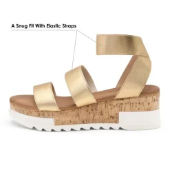 Platform Ankle Strap Sandals