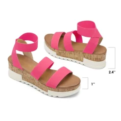 Platform Ankle Strap Sandals