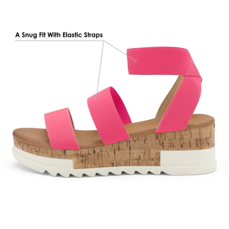 Platform Ankle Strap Sandals