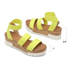 Platform Ankle Strap Sandals