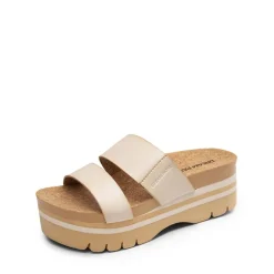 Platform Arch Support Slide Sandals