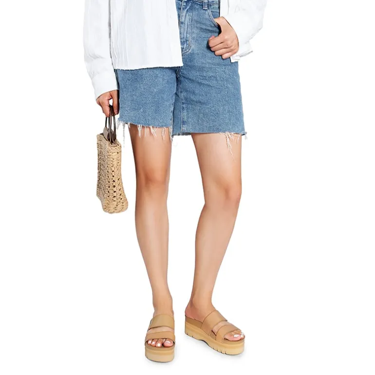 Platform Arch Support Slide Sandals