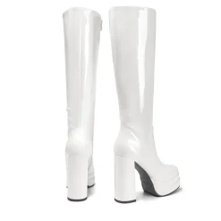 Platform Chunky Knee High Boots