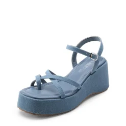 Platform Cork Wedge Sandals