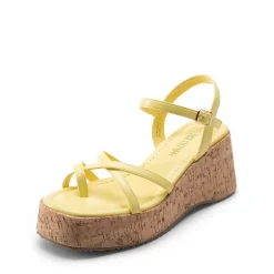 Platform Cork Wedge Sandals