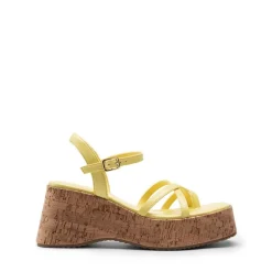 Platform Cork Wedge Sandals
