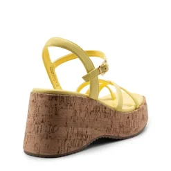 Platform Cork Wedge Sandals