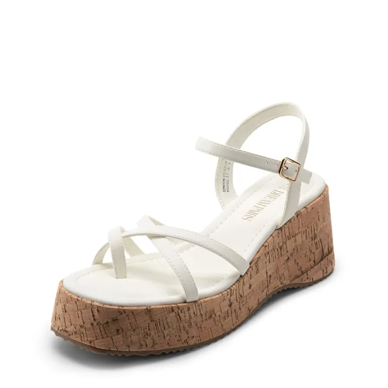 Platform Cork Wedge Sandals
