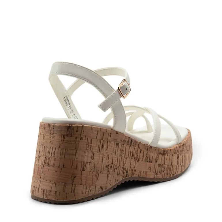 Platform Cork Wedge Sandals