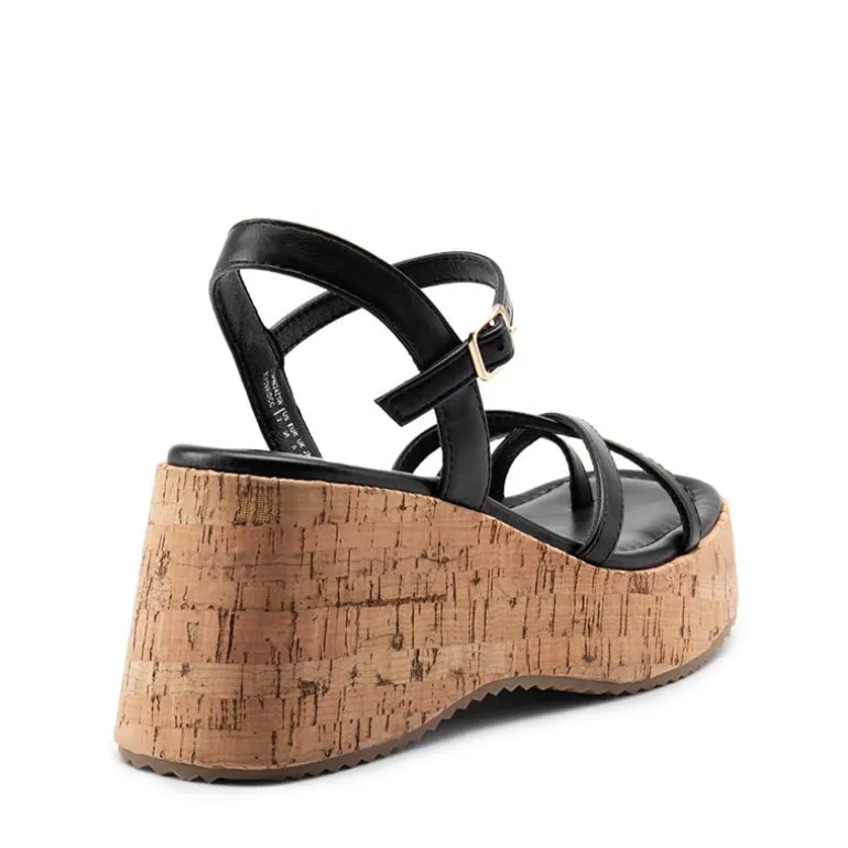 Platform Cork Wedge Sandals