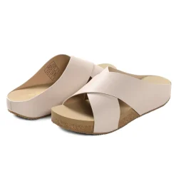 Platform Criss-Cross Flat Sandals