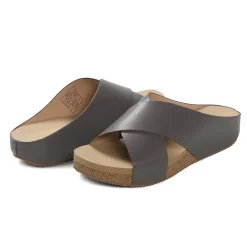Platform Criss-Cross Flat Sandals