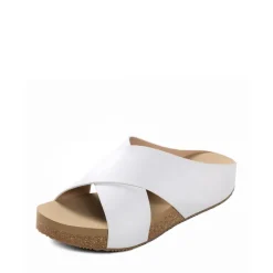 Platform Criss-Cross Flat Sandals
