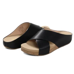 Platform Criss-Cross Flat Sandals