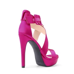 Platform Criss Cross High Stiletto Sandals
